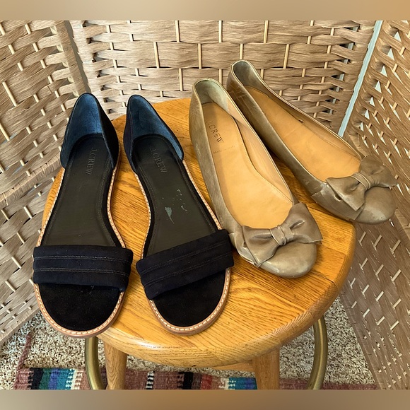 J. Crew Shoes - J. Crew Leather Flats Bundle